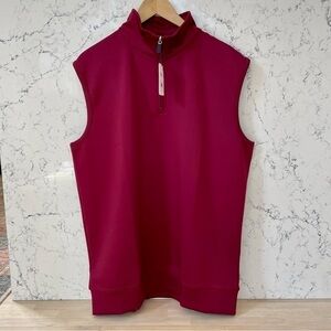 Oxford American Maroon Vest Men's Size Large